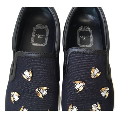 dior flats blue|christian Dior flats for sale.